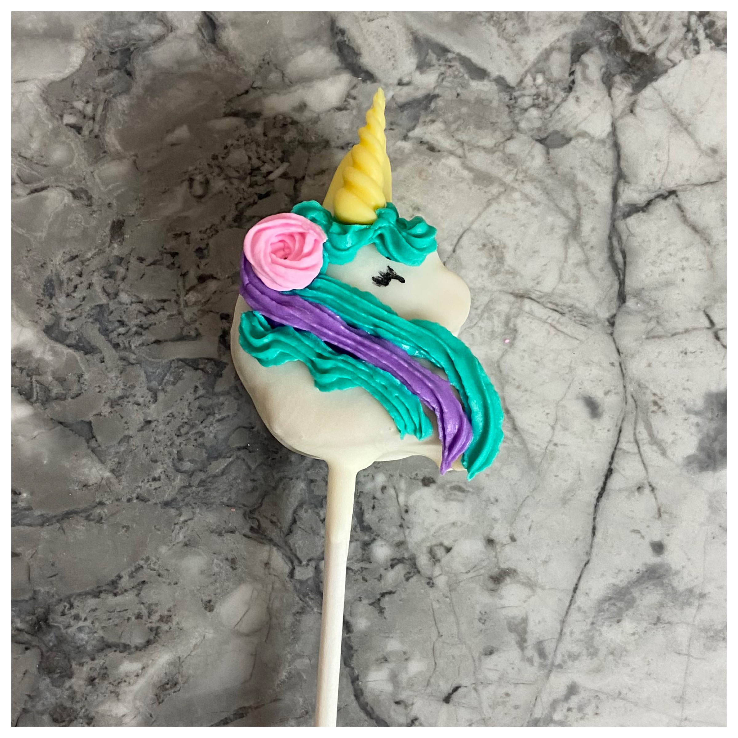 Unicorn Cake Pops Part 2