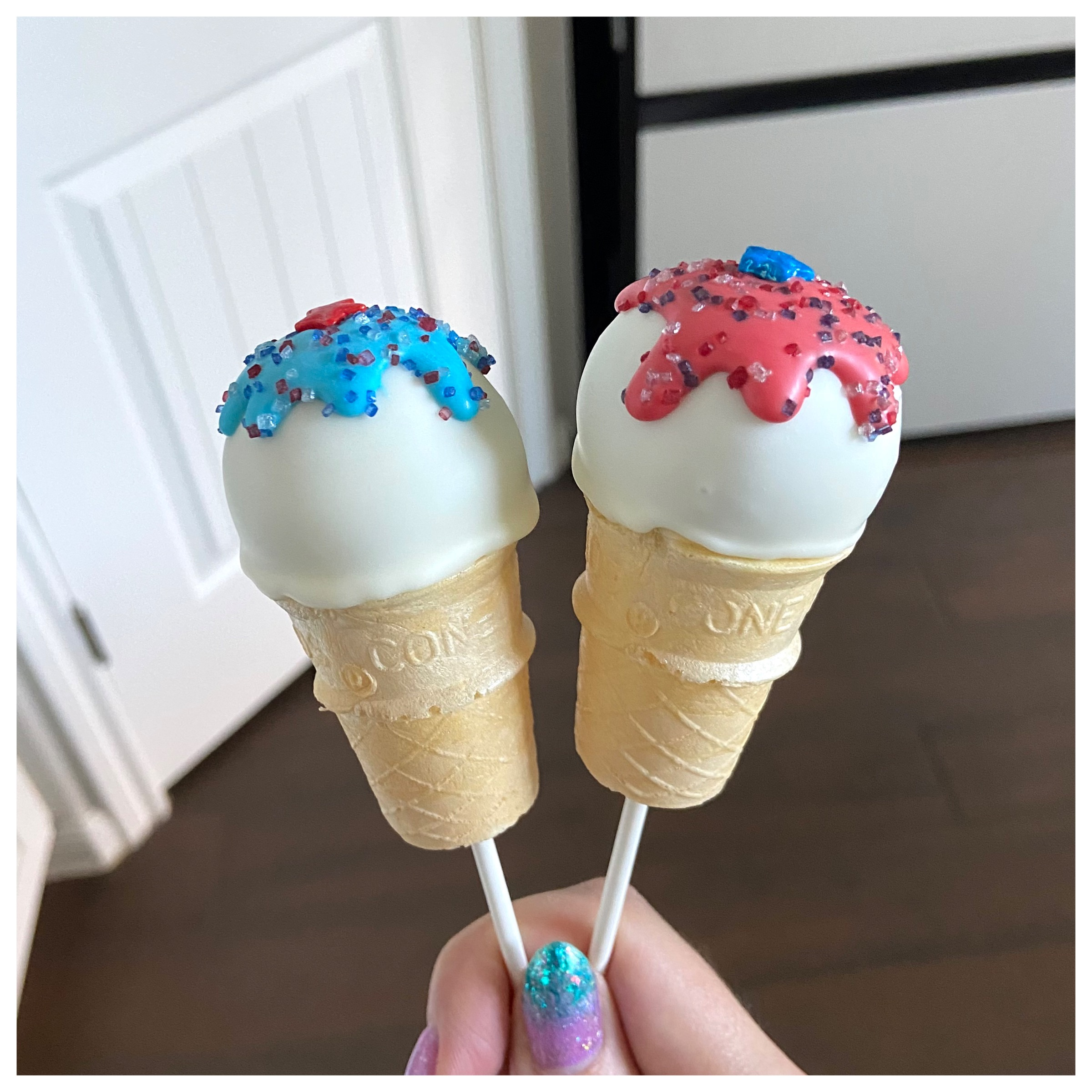 Some More Mini Ice Cream Cone Cake Pops