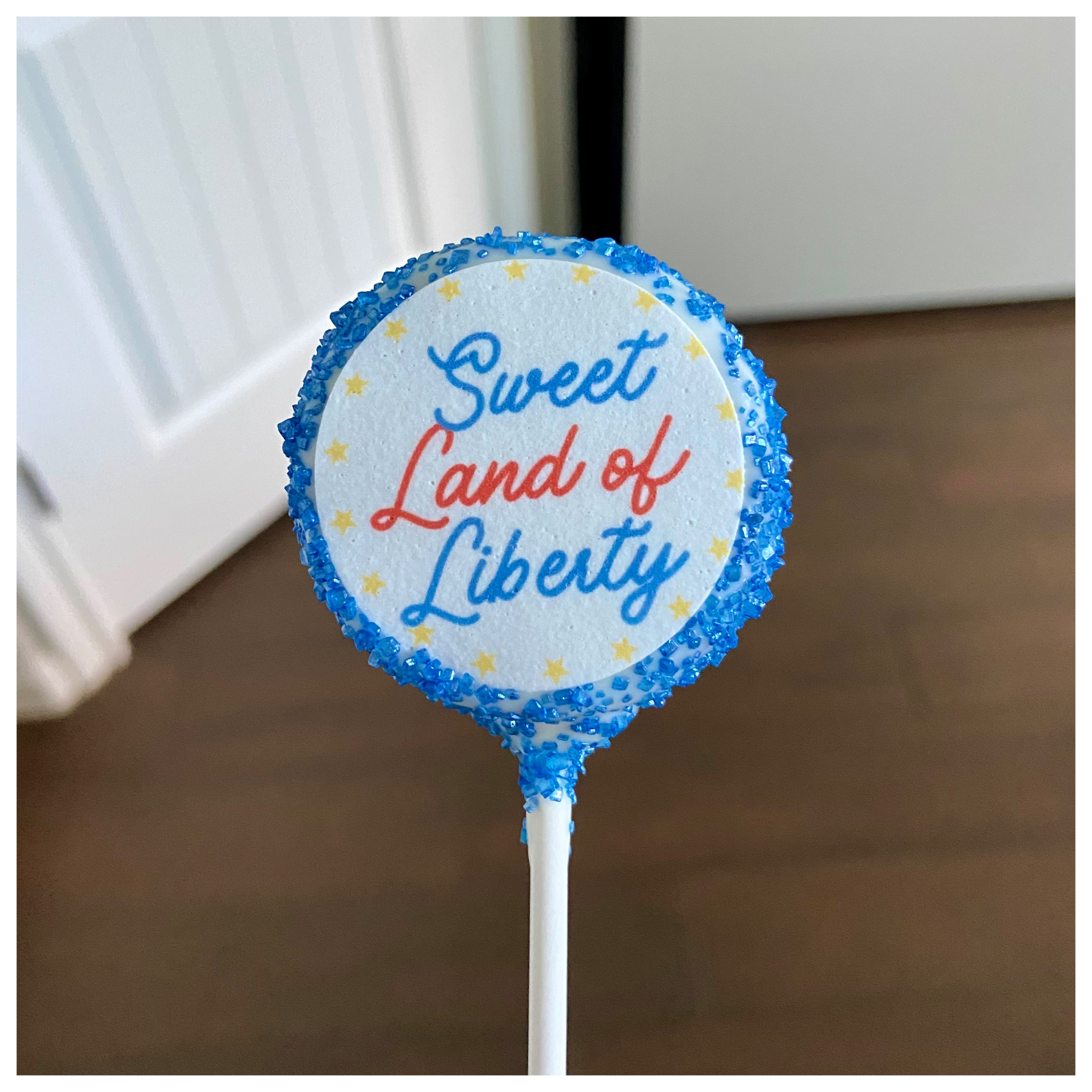 Sweet Land of Liberty Cake Pops