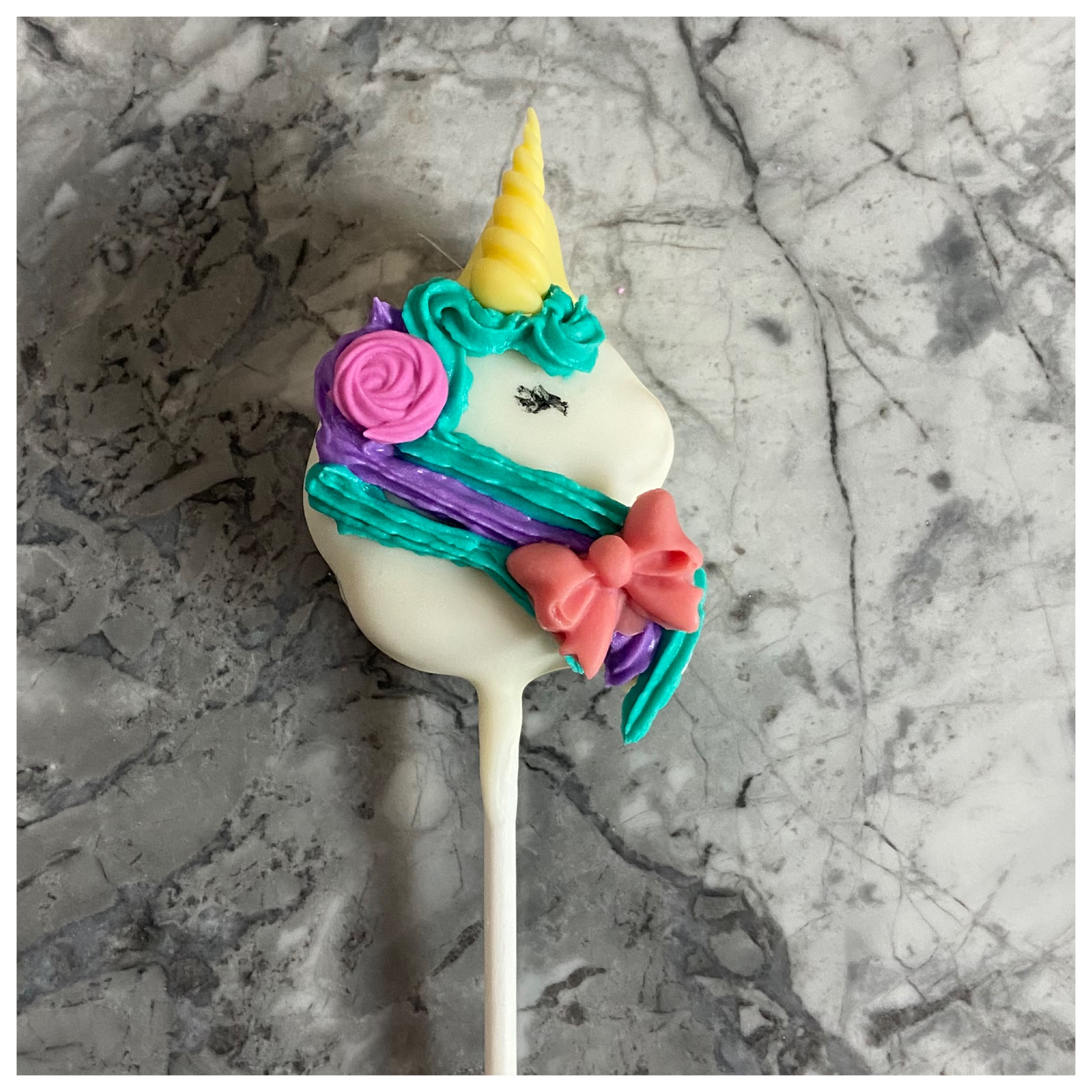 Unicorn Cake Pops Part 3