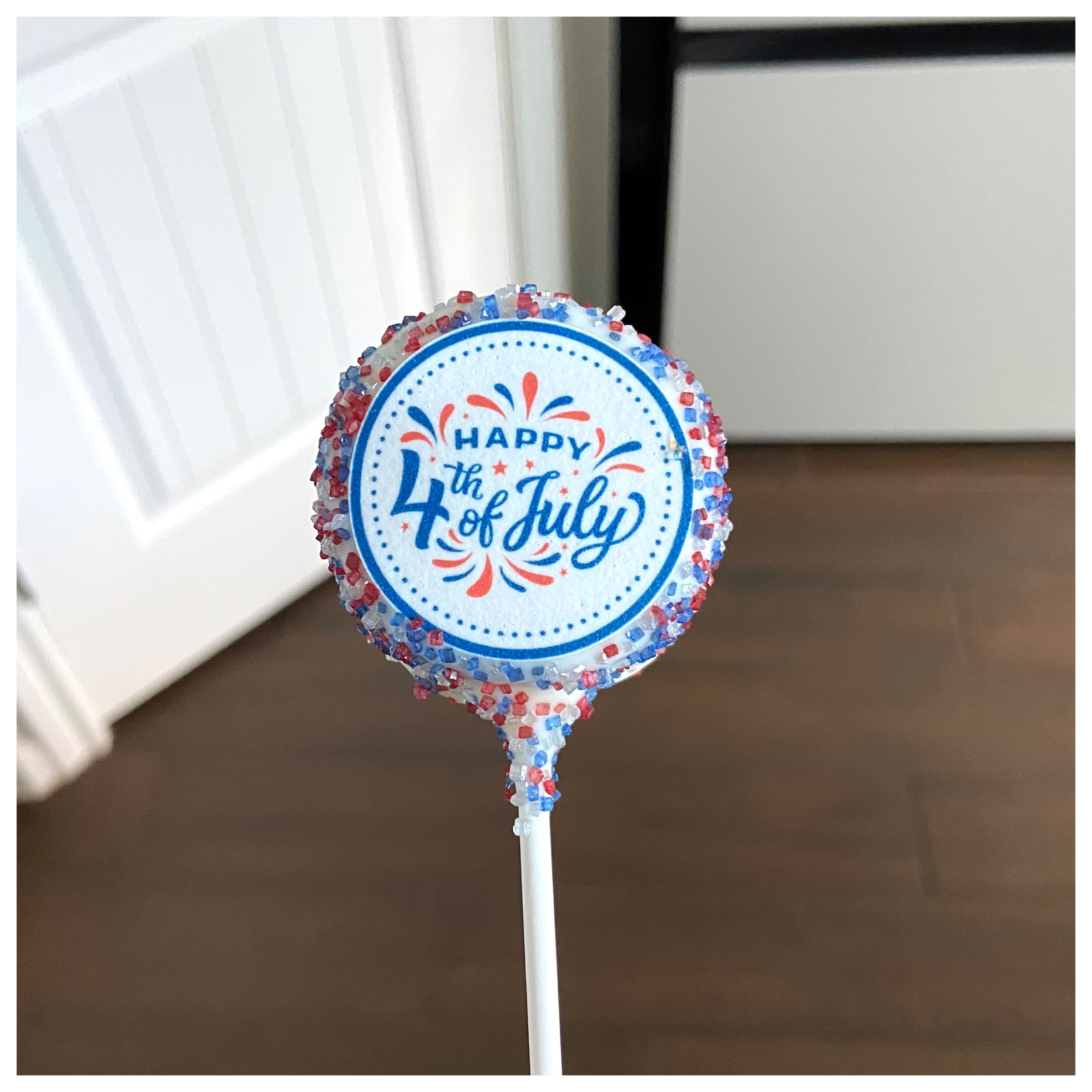 Happy 4th of July Cake Pops