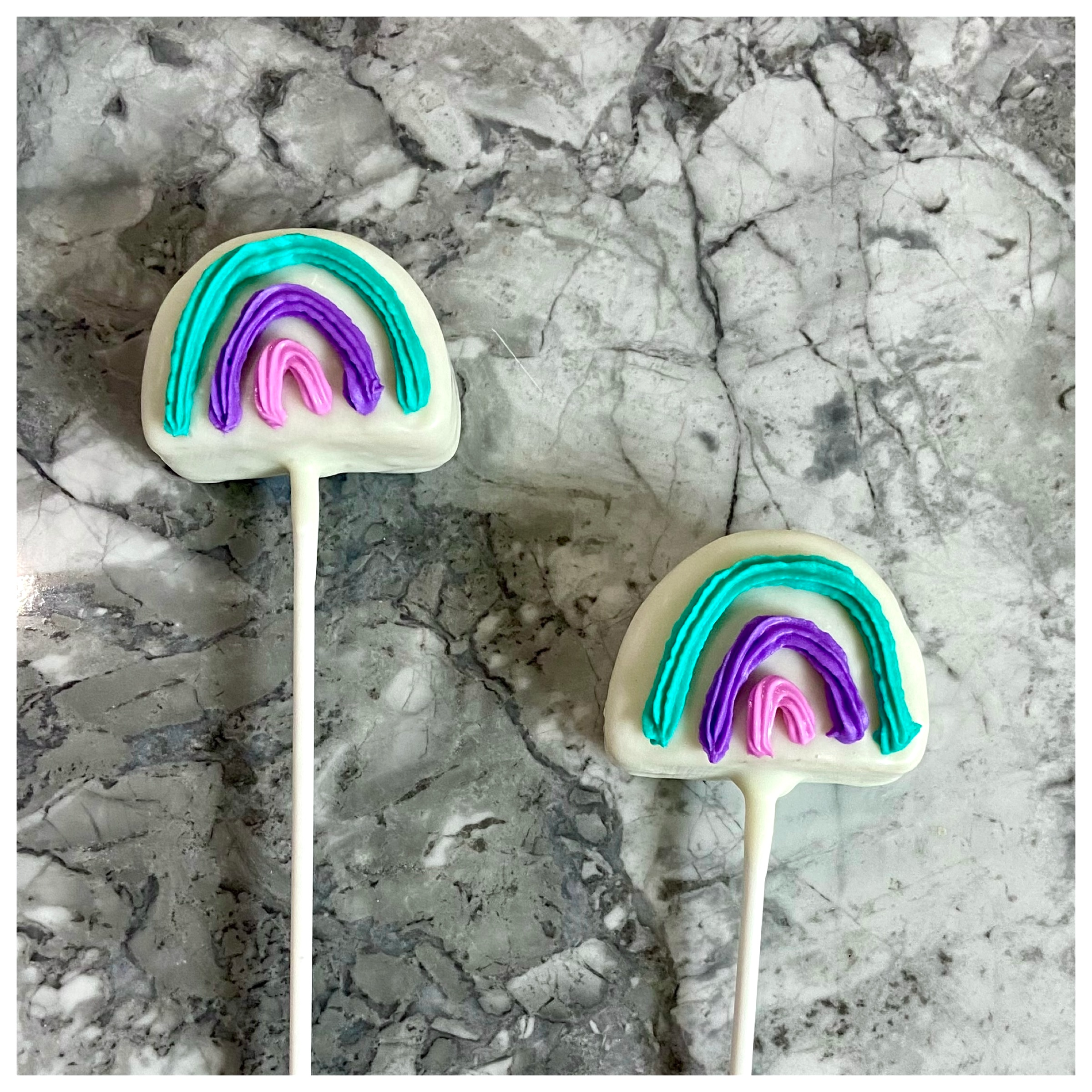 Rainbow Cake Pops