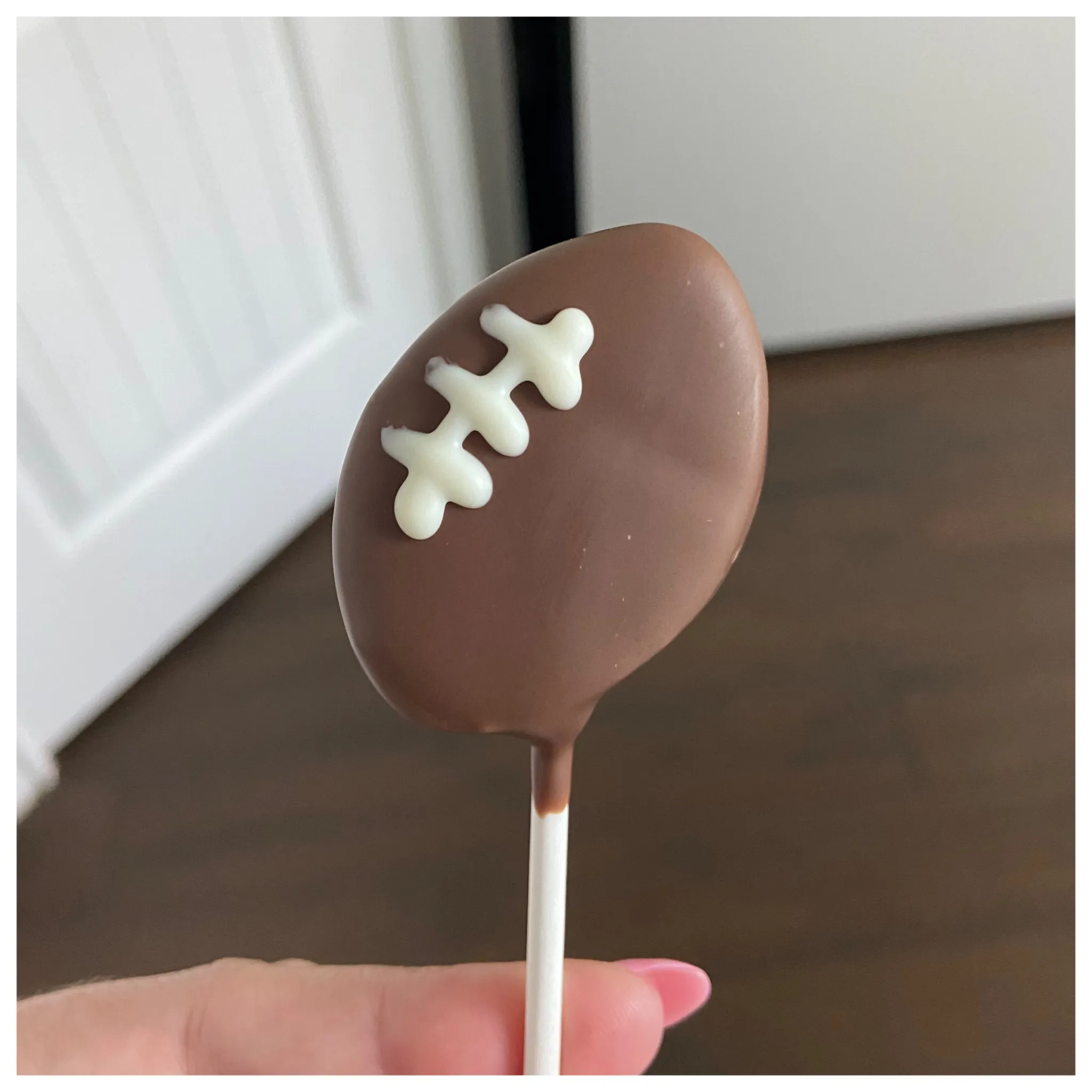 Football Cake Pops