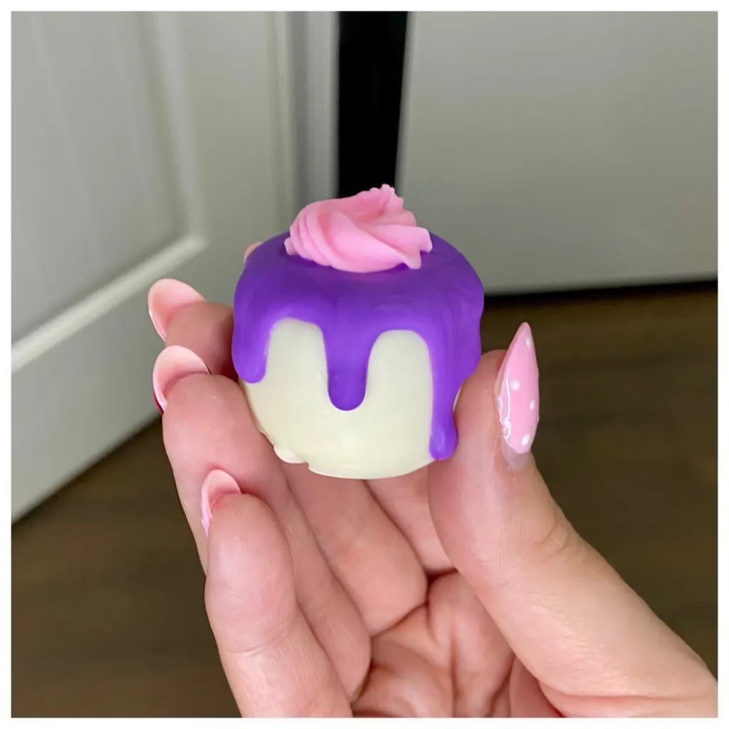 A Teeny Tiny Drip Cake Bite