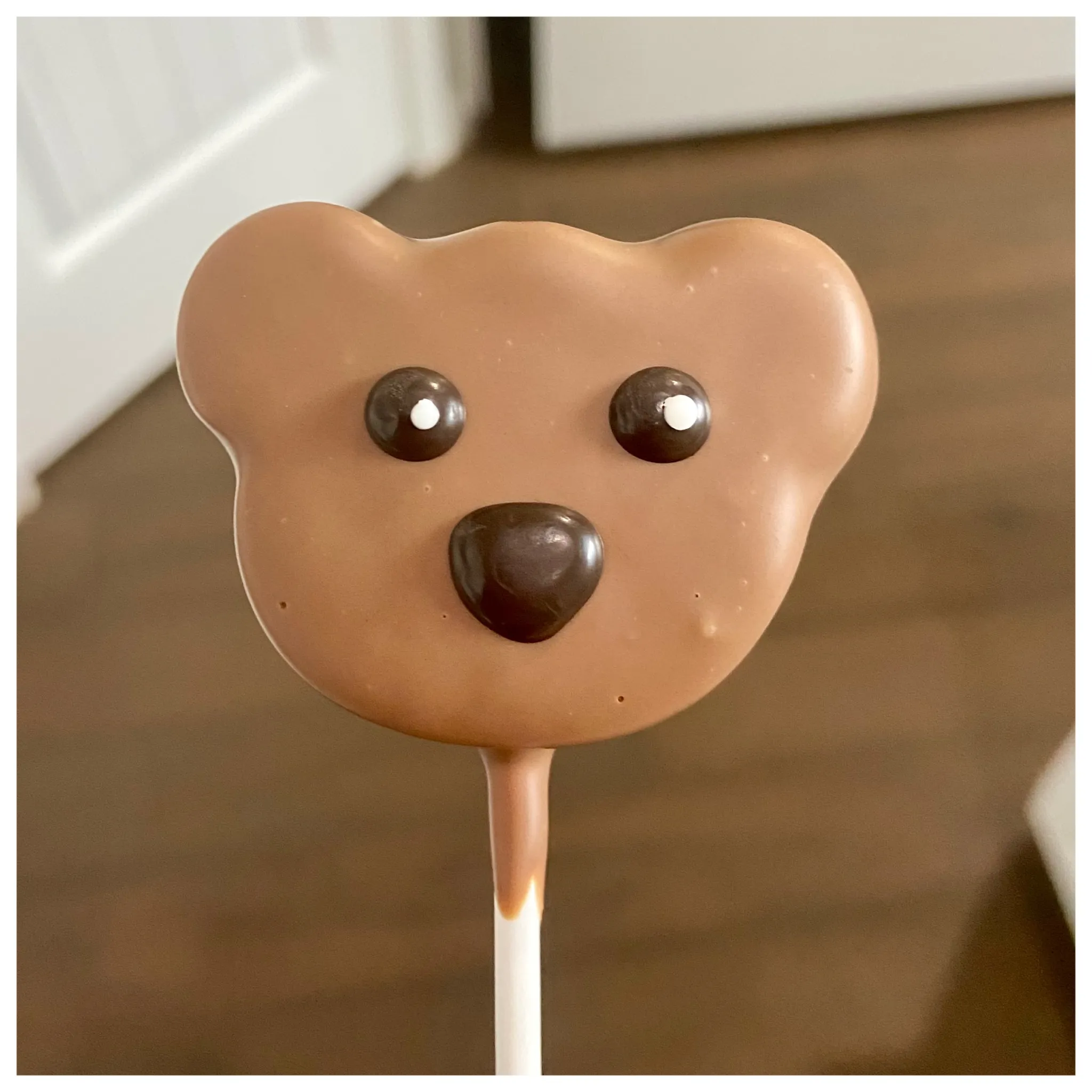 A Teddy Bear Cake Pop