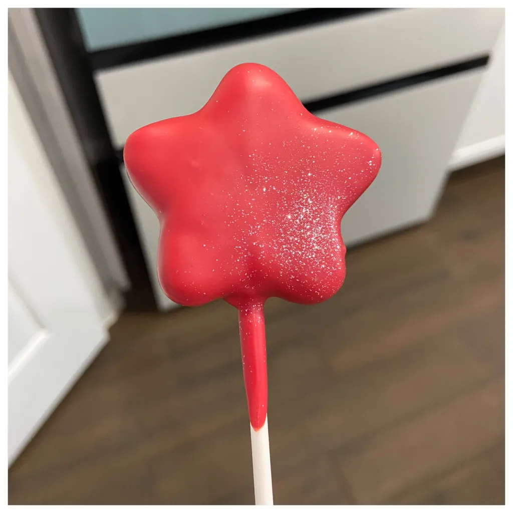 A Red Sparkle Star Moment