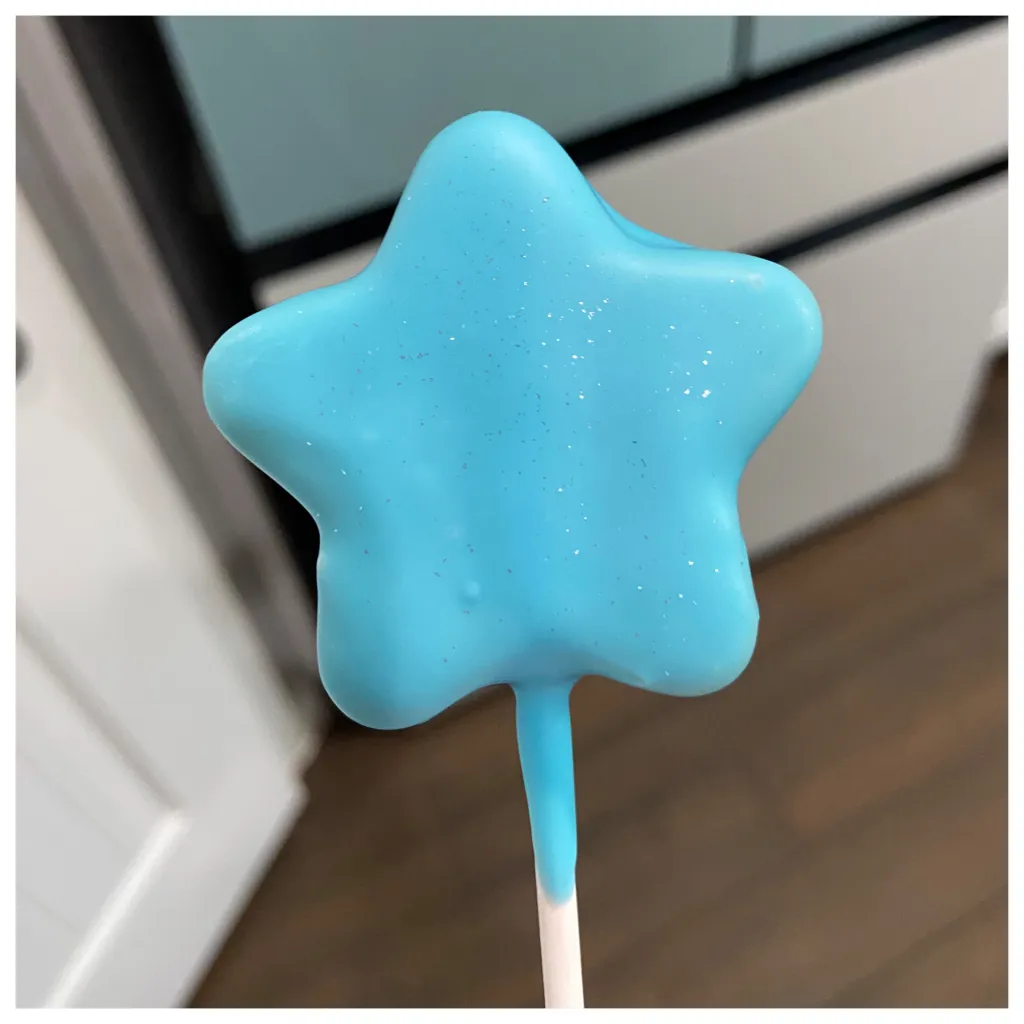 A Blue Sparkle Star Moment