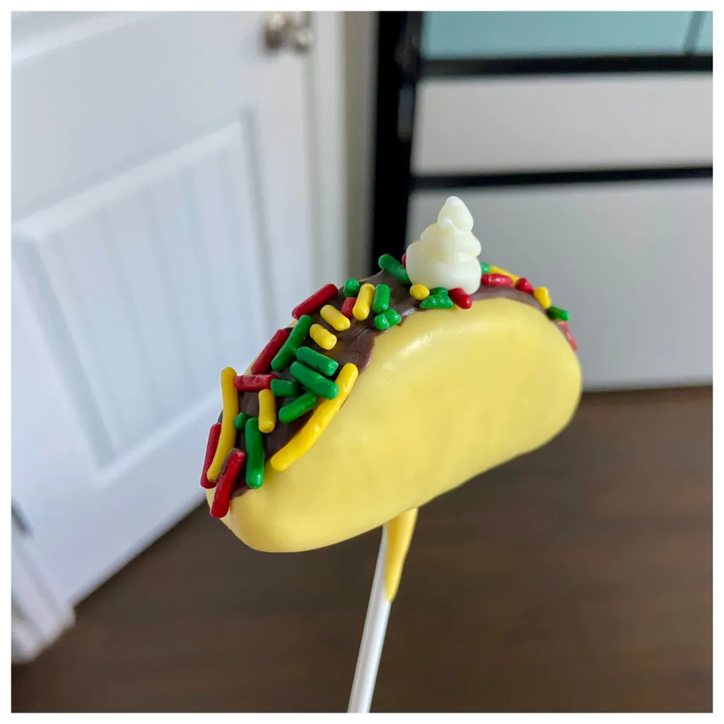Taco Cake Pops – Take 2!